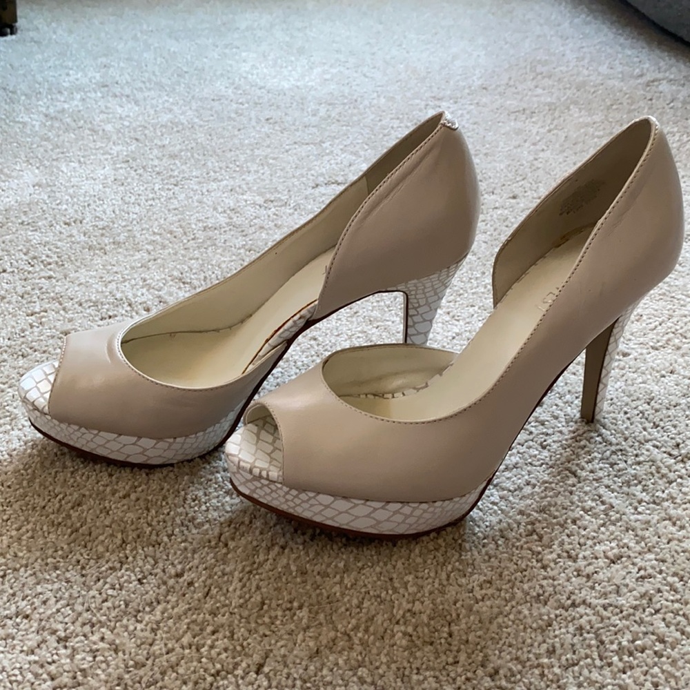 Nine West Peep Toe Heels
